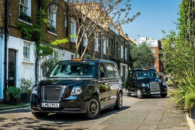 Half of London's famed black cab taxi fleet are now EVs