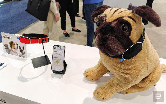 This dog tracker from Invoxia can also detect your pet's abnormal heart rhythms