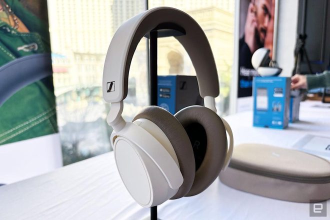 Sennheiser Accentum Plus headphones swap buttons for swipe touch controls, but keep the 50-hour battery life