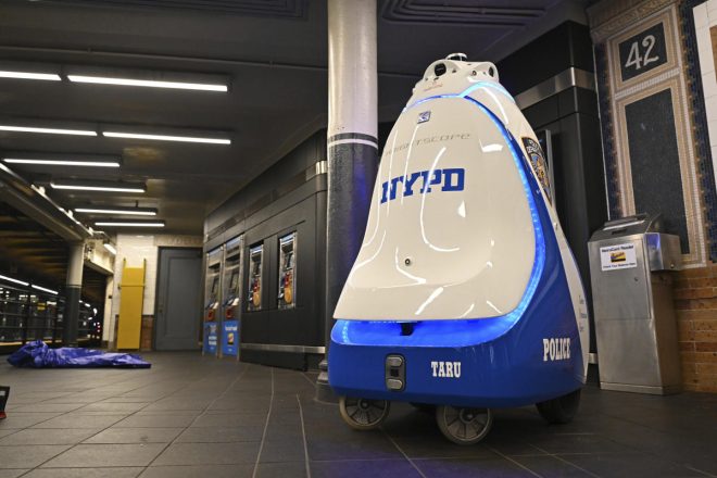 NYC ends trial run of Times Square subway's security robot