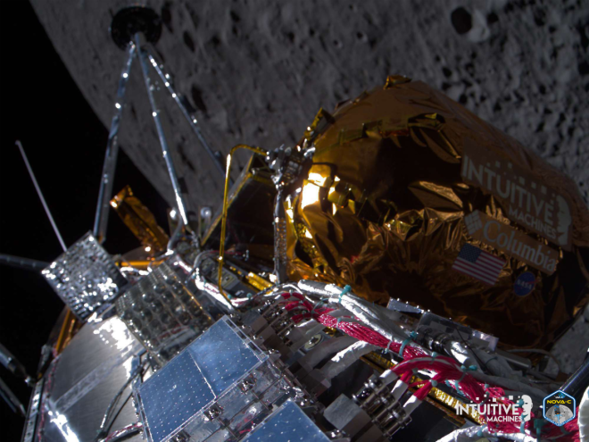 The Odysseus spacecraft has become the first US spacecraft to land on the moon in 50 years