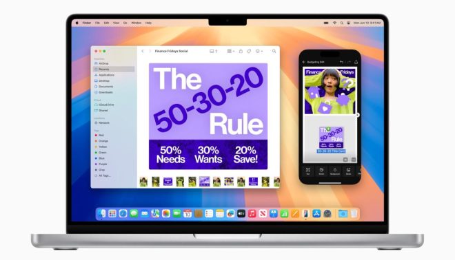 You can't mirror your iPhone while mirroring your Mac on Apple Vision Pro