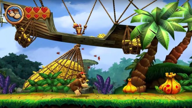 Donkey Kong Country Returns, originally released for the Wii in 2010, is coming to the Switch