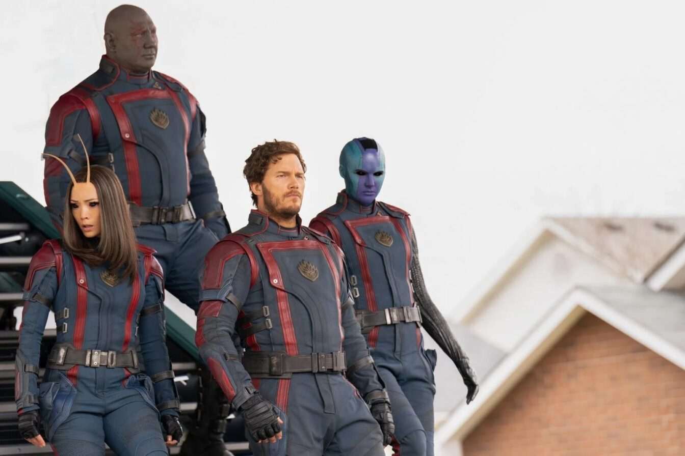 Image d'illustration. Gardiens Galaxie 3 (Karen Gillan, Dave Bautista, Pom Klementieff, Chris Pratt)