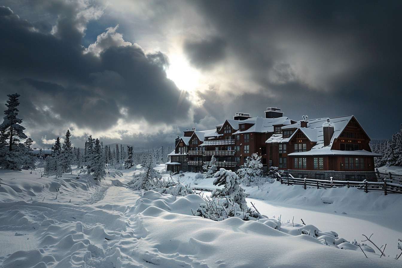 Image d'illustration. Un hôtel qui rappelle celui du film The Shining.
