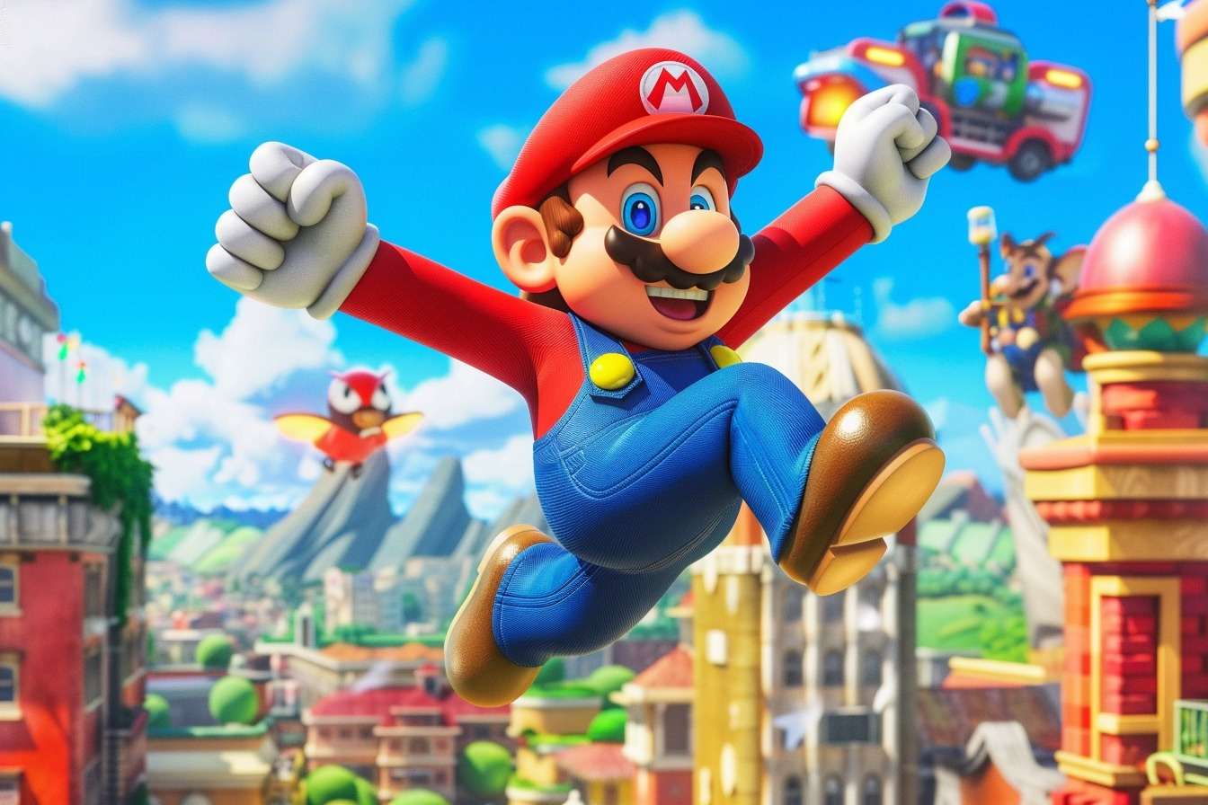 Image d'illustration. Super mario