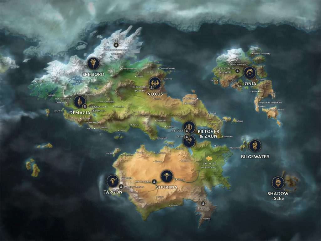 League of Legends MMO